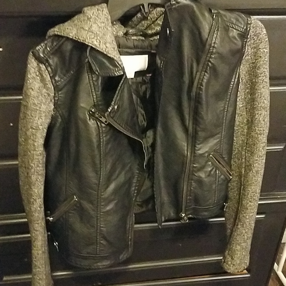 Leather jacket